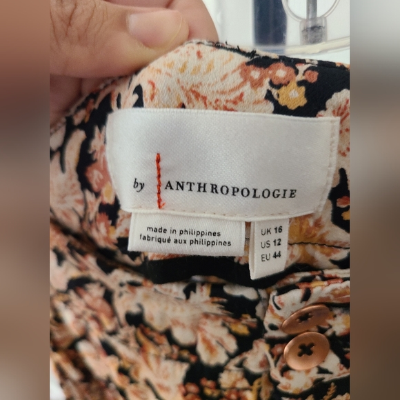 Anthropologie floral trouser/joggers - Picture 8 of 8